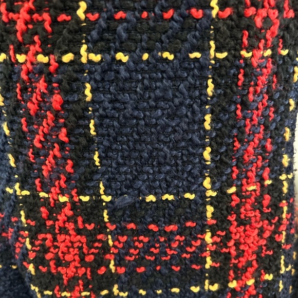 Check Large Loop Knit Dress - Picture 5 of 11